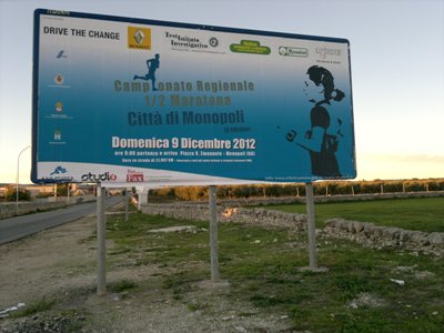 III^ Mezza Maratona Citta' di Monopoli - 9 Dicembre 2012
