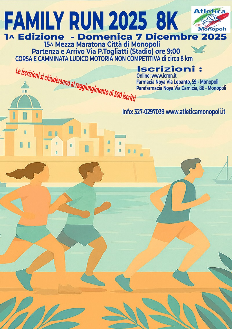 Locandina Family Run 2025